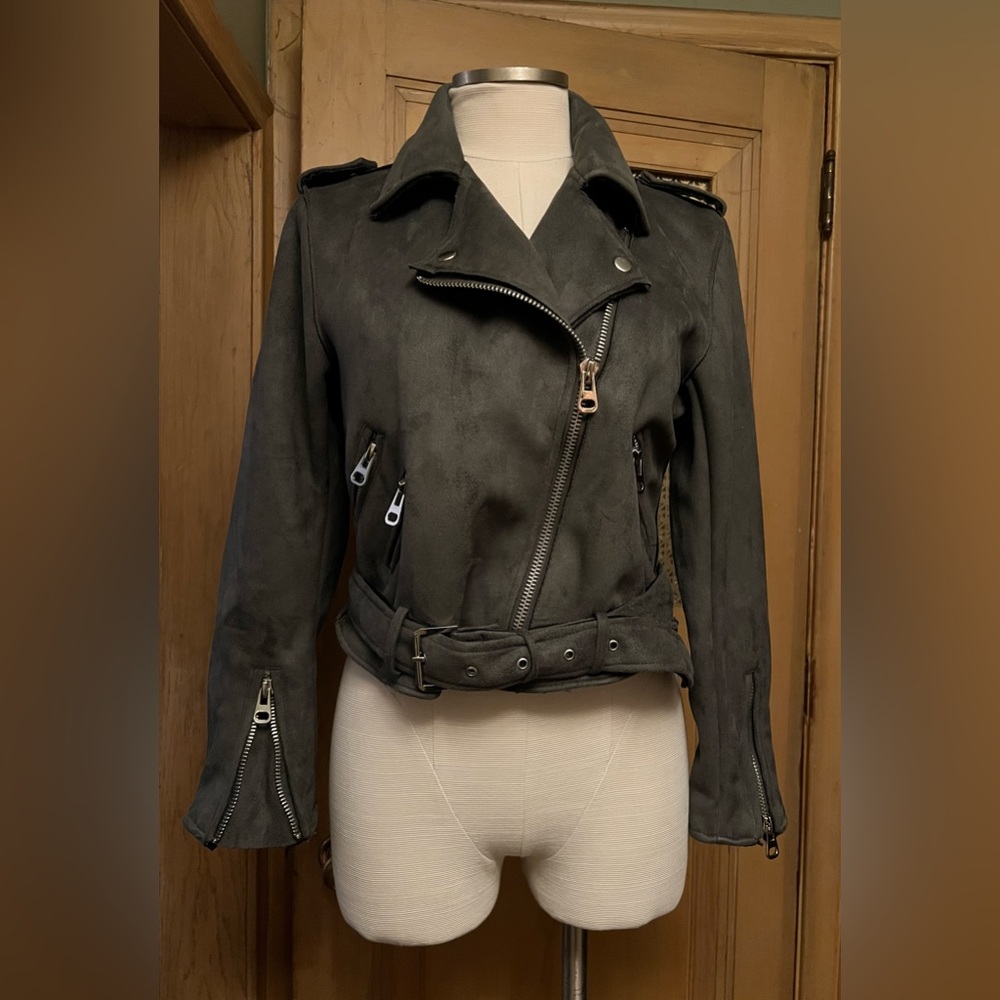 DETAILS BASIC biker jacket XL